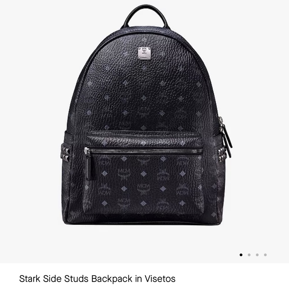 MCM
Stark Logo Monogram Backpack (BLACK Large)